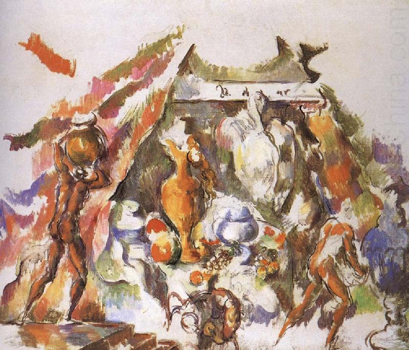 Paul Cezanne to prepare the banquet china oil painting image